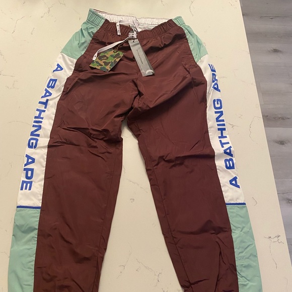 Bape sweat pants . A bathing ape
